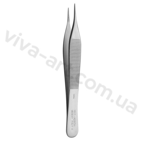 Пинцет прямой заостренный с насечкой, Medesy (Италия)