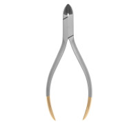 Кусачки для проволоки, включая титановый с твердосплавными накладками изогнутые под углом 15°, 130 мм, Medesy, 3000/87 TC-15°