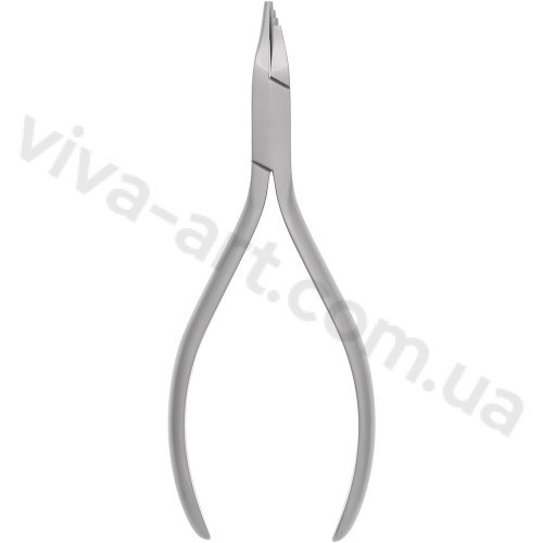 Щипцы без насечки для изгиба проволоки в петлю Омега, короткие 135 мм, Medesy 3000/98