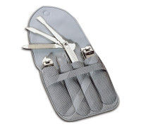 Маникюрный набор никелированный, Medesy (Италия)