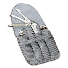 Маникюрный набор никелированный, Medesy (Италия)