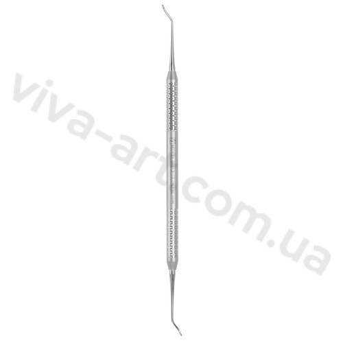 Пилка для куточків нігтів (рашпіль) двостороння вигнута, Medesy (Італія), 649/9-10 