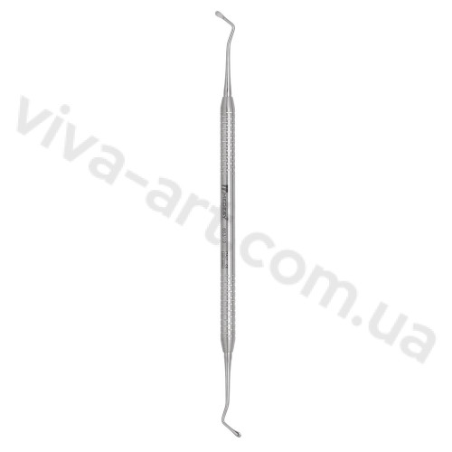 Толкатель кутикулы, скребок прямой двусторонний 2 мм, Medesy (Италия) 663/19