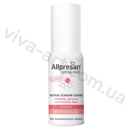 Крем-пена для интенсивного ухода за атопической кожей Allpresan Derma Med Atopix