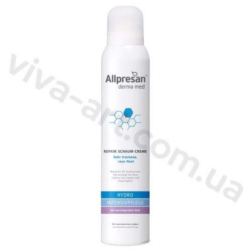 Крем-пена для очень сухой и потресканой кожи Allpresan Dermo Med Hydro Intensive успокаваивающая, 200 мл