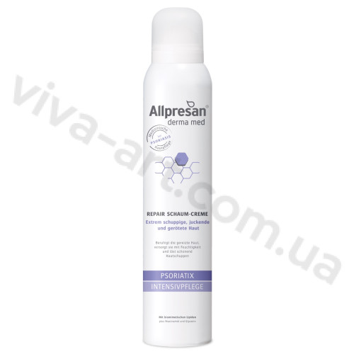 Крем-пена для лечения псориаза кожи Allpresan Derma Med Psoriatix Inrtensivpflege, 200 мл