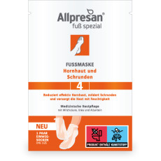 Маска для ног Мозоли и трещены, Allpresan Foot Special No. 4