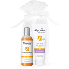 Подарунковий набір Ванночка для ніг концентрат Allpresan Foot Special No. 3, 150 мл + Ліпідний крем для сухої шкіри стоп зі заспокійливим ароматом Allpresan Foot Special No. 3 Lipid Cream, 125мл