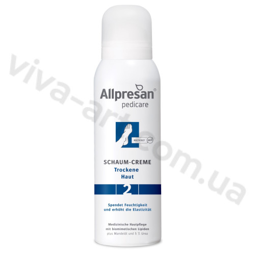 Крем-пена для сухой кожи стоп Allpresan Foot Special No. 2 Foam Cream