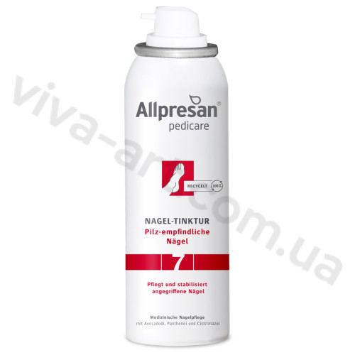 Краплі для нігтів із захистом від грибкових інфекцій Allpresan Foot Special No.7 Nail Tincture