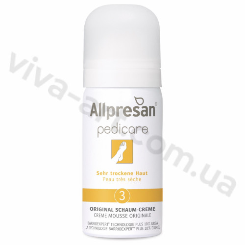 Крем-піна для сухої шкіри стоп Allpresan Foot Special No. 3 Foam Cream