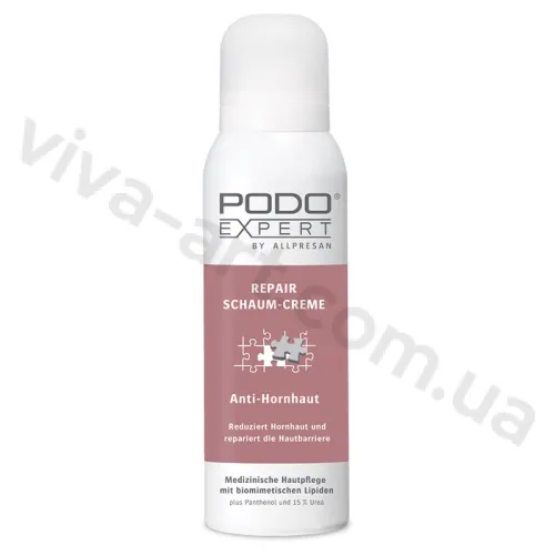 Крем-піна Анті-Мозоль Podoexpert by Allpresan Repair Foam Cream Anti-Callus, 125мл