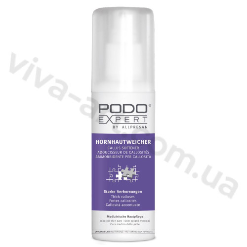 Размягчитель мозолей перед процедурой педикюра Podoexpert by Allpresan Hornhautweicher Callus Softener, 200 мл