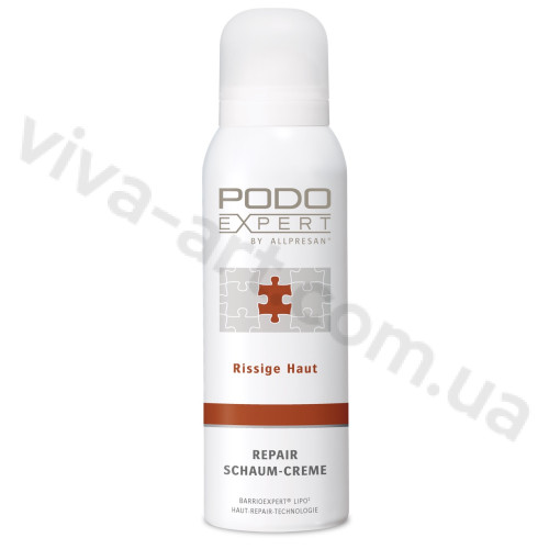 Крем-пена для сухой кожи стоп Podoexpert by Allpresan Repair Foam Cream for Dry Skin