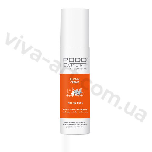 Восстанавливающий крем для мозолистой и потрескавшейся кожи стоп Podoexpert by Allpresan Repair Creme