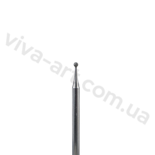 Алмазная насадка шарик, средняя абразивность, 1.4 мм, Diaswiss (Швейцария)