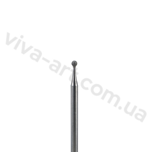 Алмазная насадка шарик, средняя абразивность, 1.8 мм, Diaswiss (Швейцария)