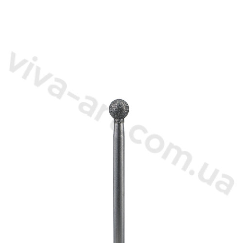 Алмазный насадка шарик, средний абразив, 4 мм, Diaswiss (Швейцария)