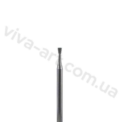 Алмазная насадка обратный конус для обработки кутикулы, средняя абразивность, 1.6 мм, Diaswiss (Швейцария)