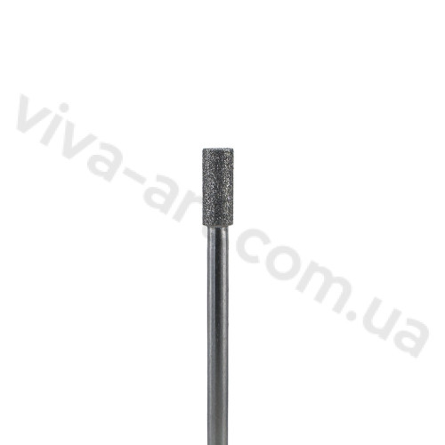 Алмазная насадка цилиндр, средняя абразивность, 3.3 мм, Diaswiss (Швейцария)