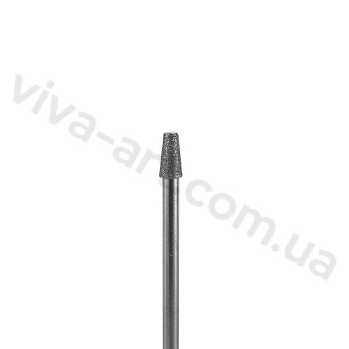 Алмазная насадка усеченный конус, средняя абразивность, 3.3 мм, Diaswiss (Швейцария)