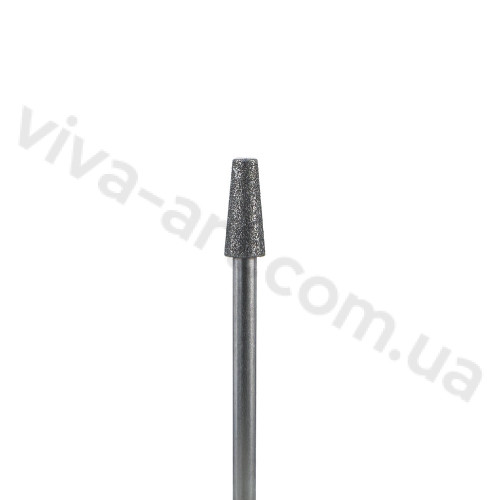 Алмазная насадка усеченный конус, средняя абразивность, 4 мм, Diaswiss (Швейцария)