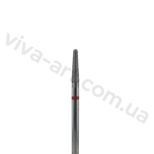 Алмазна насадка звужений конус, фінішний абразив, 2.5 мм, Diaswiss (Швейцарія)