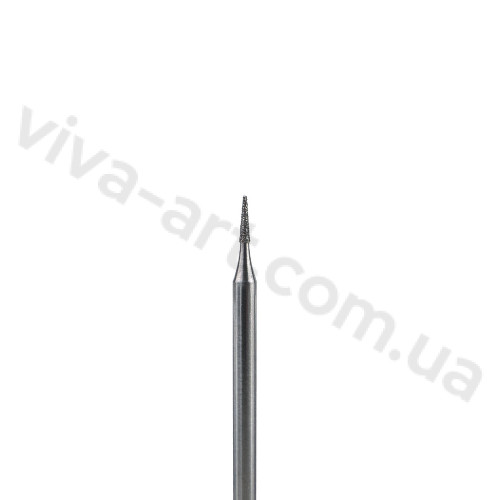 Алмазная насадка острый конус, средняя абразивность, 1 мм, Diaswiss (Швейцария)