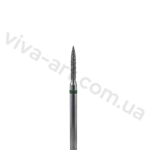 Алмазная насадка зауженный конус, грубая абразивность, 1.6 мм, Diaswiss (Швейцария)