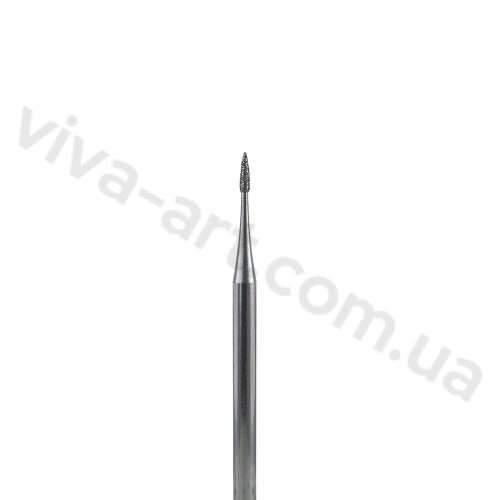 Алмазная насадка конус микро, средняя абразивность, 1 мм, Diaswiss (Швейцария)