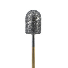 Алмазная насадка в форме колпачка для педикюра, средний абразив, 11 мм, Diaswiss (Швейцария)