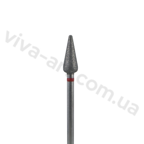 Алмазная насадка скругленный конус, финишный абразив, 5 мм, Diaswiss (Швейцария)