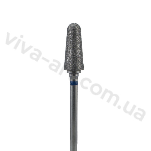 Алмазная насадка скругленный конус, средняя абразивность, 6.3 мм, Diaswiss (Швейцария)