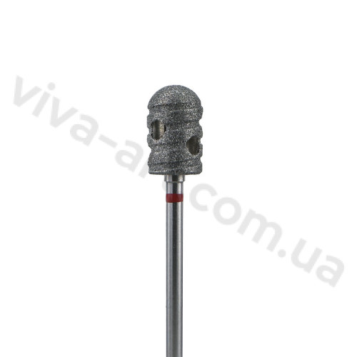 Алмазна насадка у формі ковпачка для педикюру, фінішна абразивність, 8 мм, Diaswiss (Швейцарія)