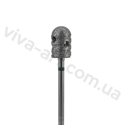 Алмазна насадка у формі ковпачка для педикюру, середня абразивність, 8 мм, Diaswiss (Швейцарія)