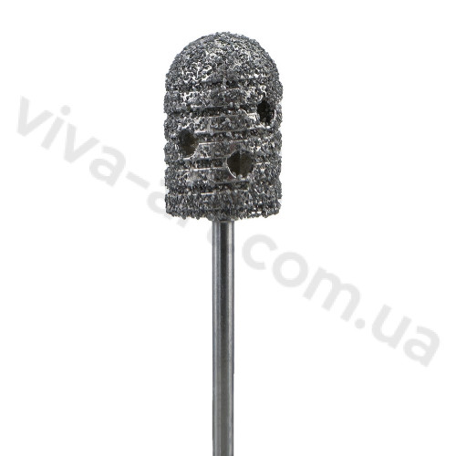 Алмазна насадка у формі ковпачка для педикюру, груба абразивність, 12 мм, Diaswiss (Швейцарія)