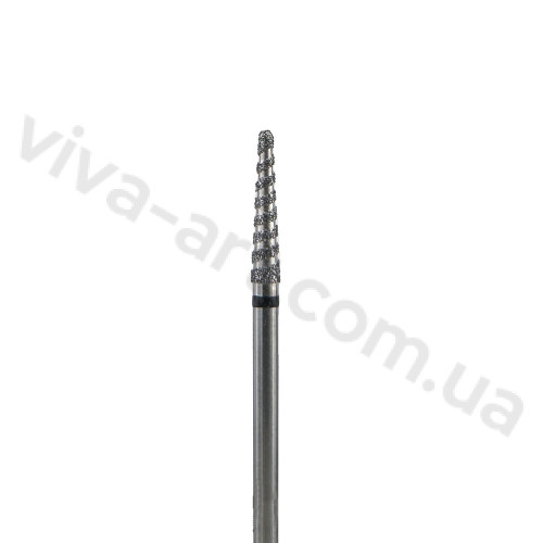 Алмазная насадка конус турбо, грубая абразивность, 2.7 мм, Diaswiss (Швейцария)