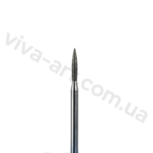 Алмазна насадка гострий звужений конус, середня абразивність, 1.8 мм, Diaswiss (Швейцарія)