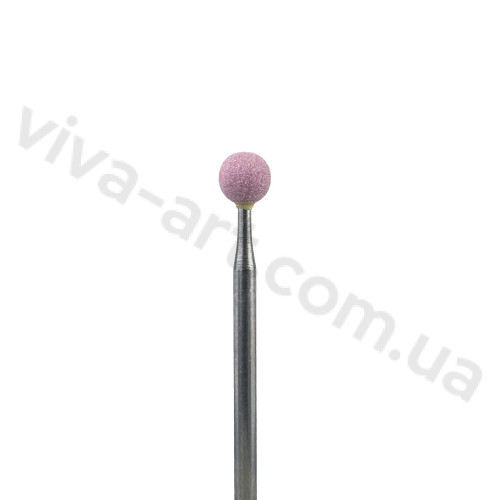 Камінь кулька для оброблення кутикули рожевий, 5 мм, Meisinger (Німеччина)