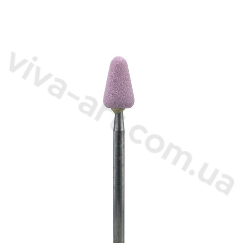 Камень закругленный конус большой для маникюра, 6 мм, Meisinger (Германия)