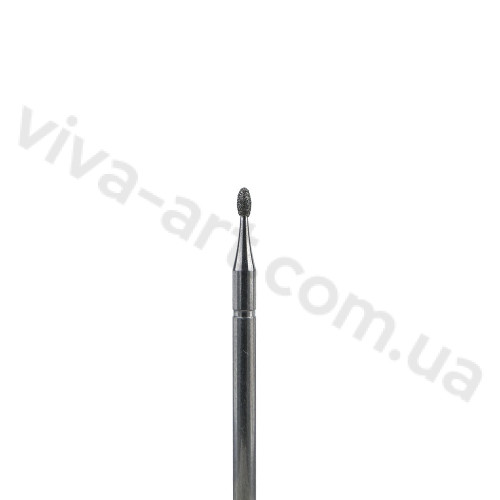 Алмазная насадка капля мини, средний абразив, 1.4 мм, Kiehl (Германия)