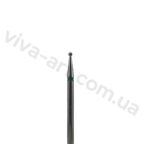 Алмазная насадка шарик, грубый абразив, 1.4 мм, Meisinger (Германия)