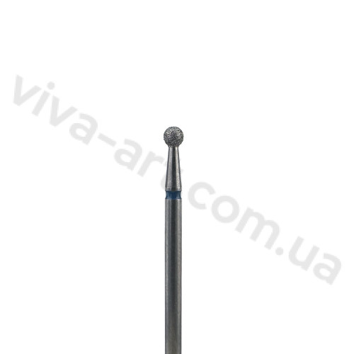 Алмазная насадка шарик, средняя абразивность, 2.7 мм, Meisinger (Германия)