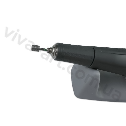 Алмазная насадка цилиндр с закругленным торцом, грубый абразив, 5.5 мм, Meisinger (Германия)