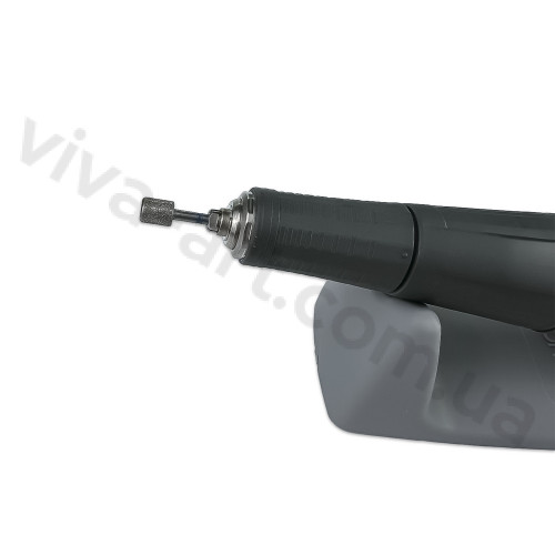 Алмазная насадка цилиндр с закругленным торцом, средний абразив, 5.5 мм, Meisinger (Германия)