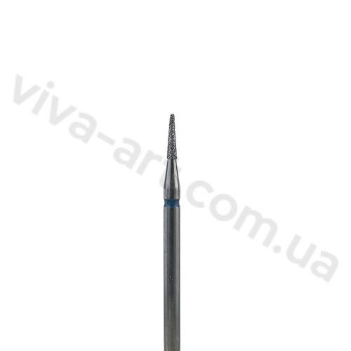 Алмазная насадка скругленный конус, средний абразив, 1.4 мм, Meisinger (Германия)