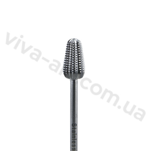 Стальная фреза конус закругленный с продольной насечкой, 7 мм, Meisinger (Германия)