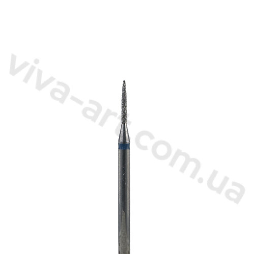 Алмазная насадка свеча, средний абразив, 1 мм, Meisinger (Германия)