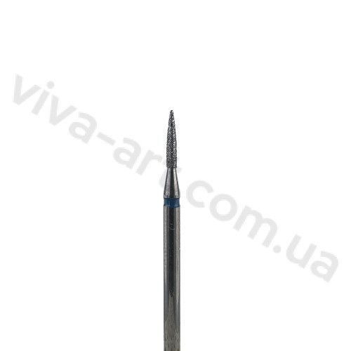 Алмазная насадка свеча, средний абразив, 1.4 мм, Meisinger (Германия)