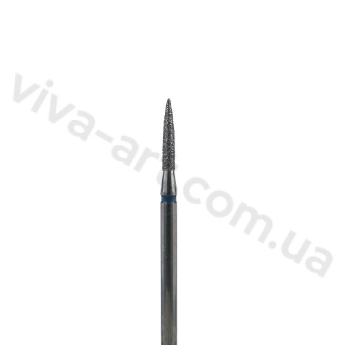 Алмазная насадка свеча, средний абразив, 1.8 мм, Meisinger (Германия)